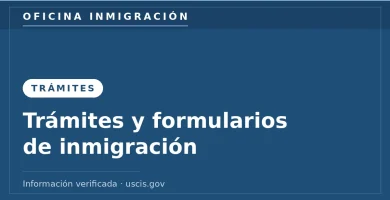 Oficina Inmigración — trámites y formularios de inmigración en EE. UU. Información verificada con uscis.gov.