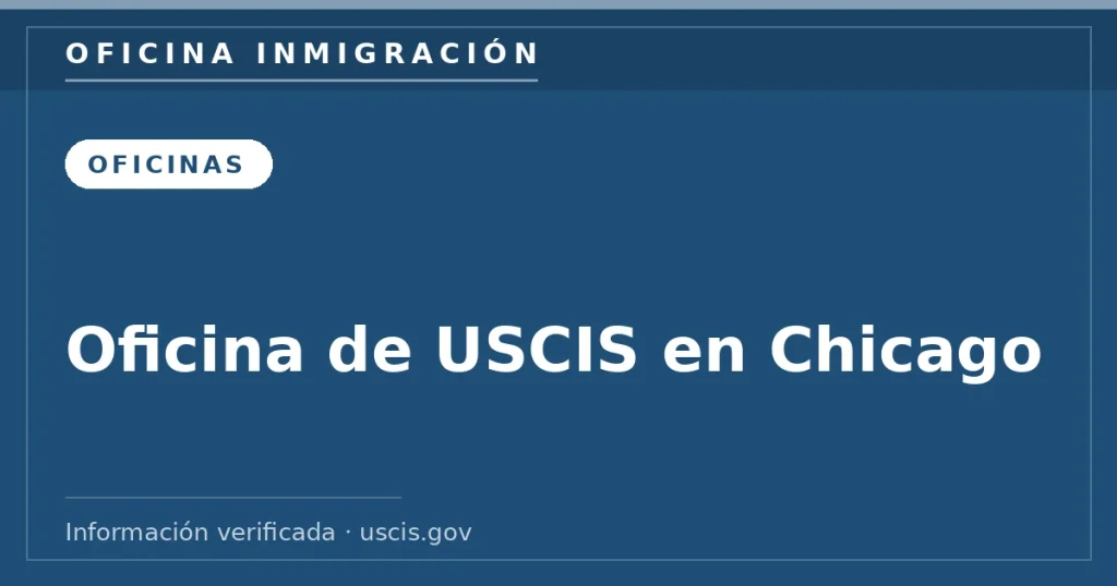 Oficina de USCIS en Chicago: dirección, cita y teléfono Oficina de USCIS en Chicago: dirección, cita y teléfono